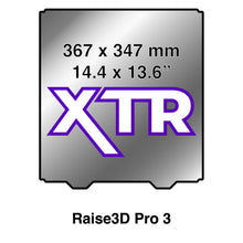 Load image into Gallery viewer, 367 x 347 - XTR - Kit with Pre-Installed PEX Build Surface - Raise3D Pro 3