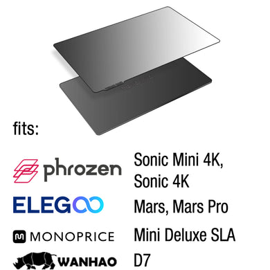 135 x 75 - Elegoo Mars/Mars Pro, D7, Mini Deluxe SLA, & Sonic 4k/Sonic Mini 4K