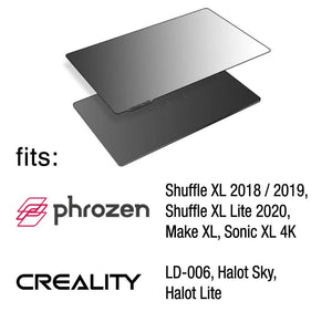 195 x 122 - Phrozen Shuffle XL  2018/2019, Make XL, Shuffle XL Lite 2020, Sonic XL 4K, Creality LD-006, Halot Sky & Lite